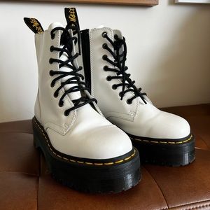 Dr. Marten’s Jadon Boots in White